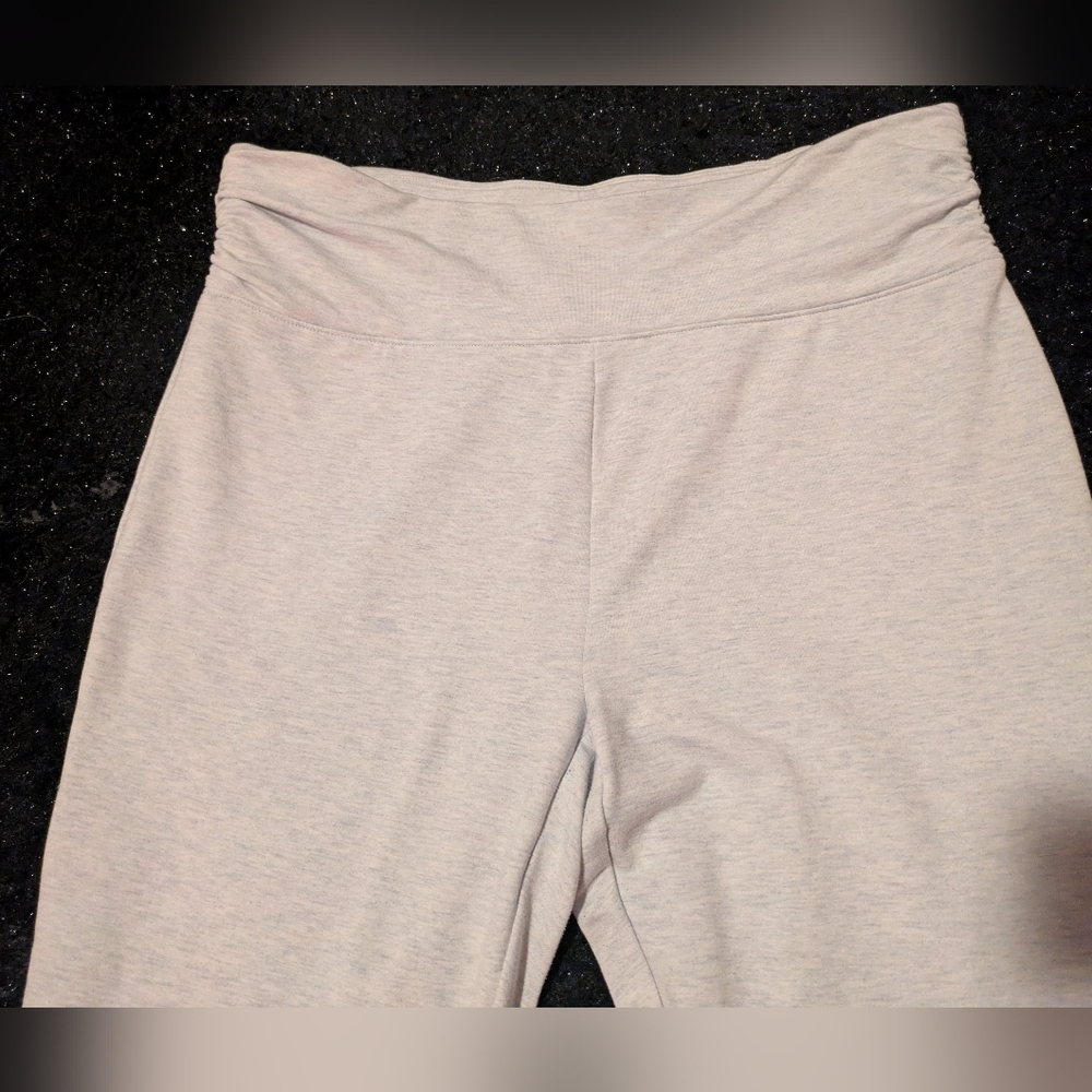 Haven Well Within Soft Lounge Pants – Light Gray/Blue Heather, Ruched Ankle - Picture 4 of 8